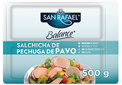 Salchicha de pechuga de pavo