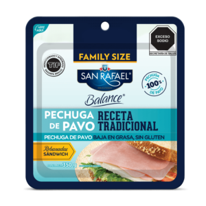 Family Size Pechuga de pavo rebanadas de sandwich